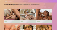 Desktop Screenshot of breakherhymen.com